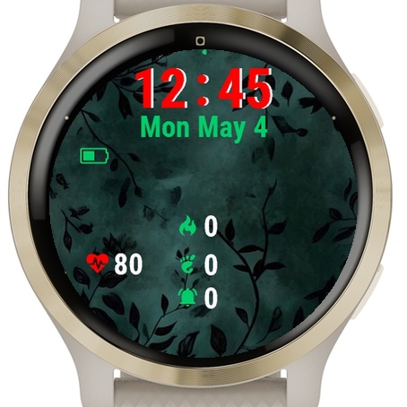 Dark Green Black Leaves · Screenshot 0