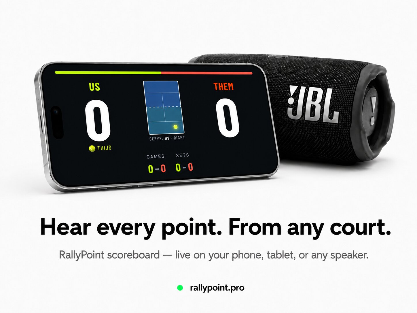 RallyPoint | 球拍運動計分器 · Screenshot 2