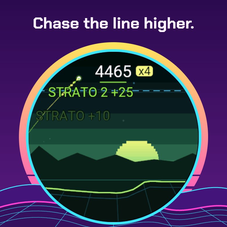 Neon Slopes：街机游戏 · Screenshot 1