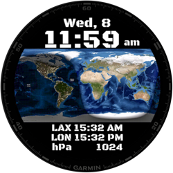 Timezone Map Day & Night · Screenshot 0