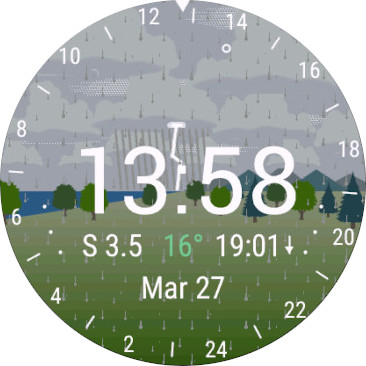 Full Weather 24 (AMOLED) · Screenshot 1