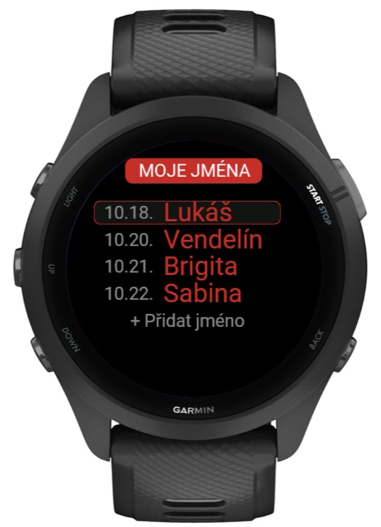 Czech Name Days · Screenshot 2