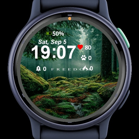 Green Forest Moss Covered Rocks · Screenshot 1
