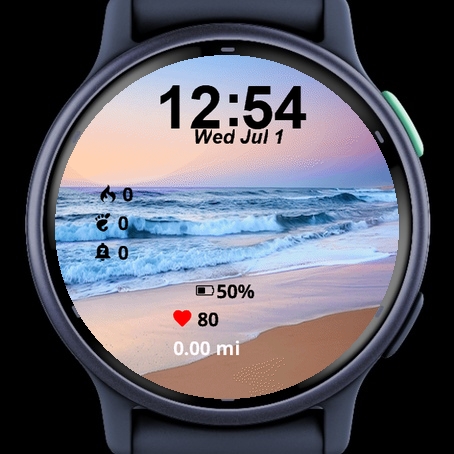 Beach Sunset Waves Crashing · Screenshot 2