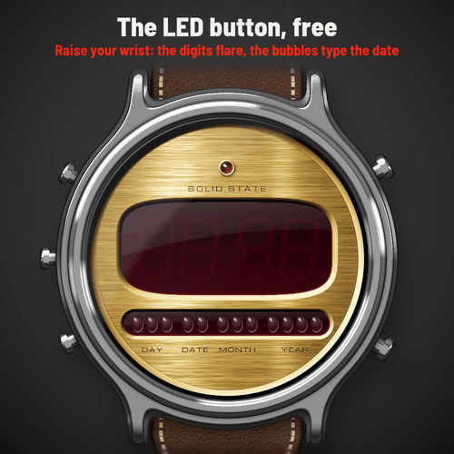 Astra Diode – 动态复古LED表盘 70年代 · Screenshot 0