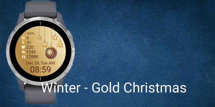 Winter - Gold Christmas · Screenshot 3