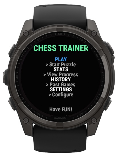 ChessTrainer - A chess tactics trainer app · Screenshot 0