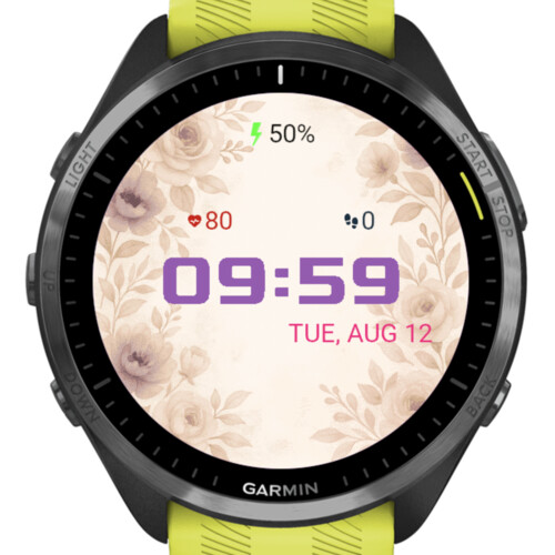Flower Watch Face · Screenshot 0