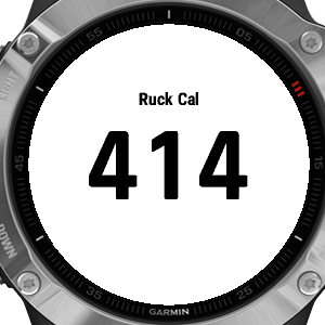 Ruck Calories · Screenshot 0