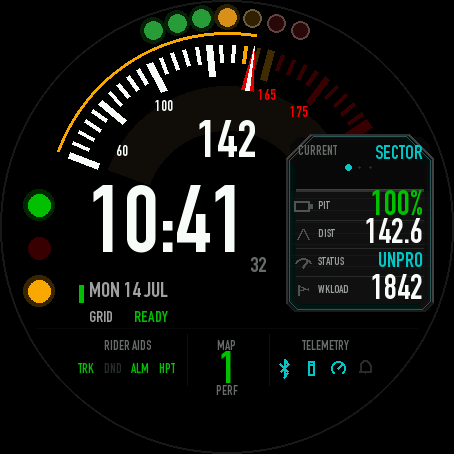 RaceDashWF · Screenshot 0