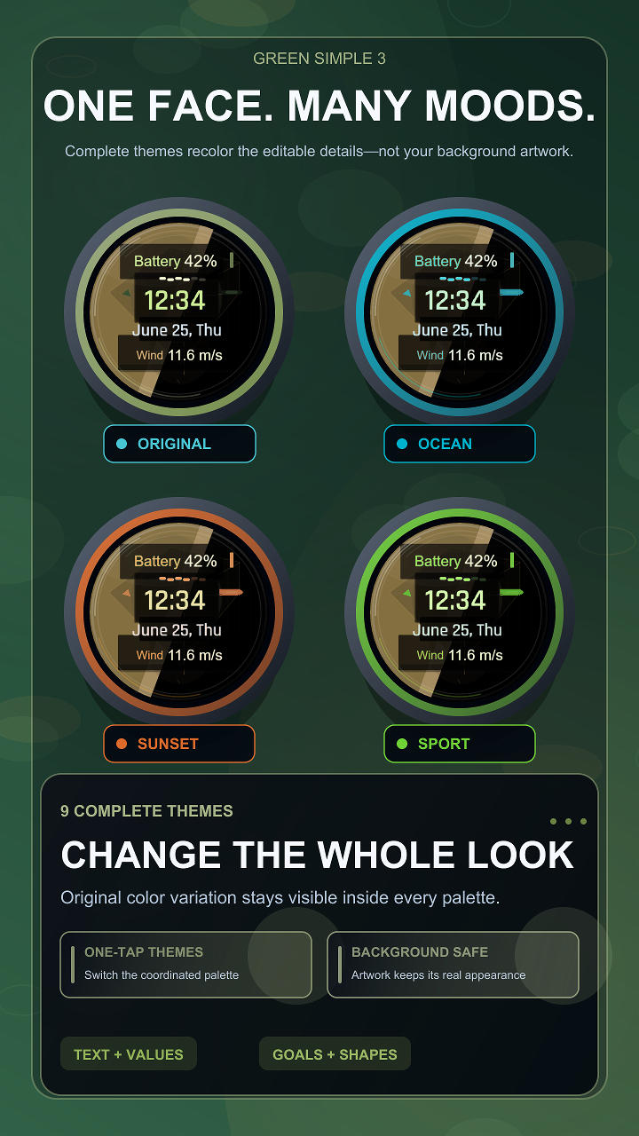 Green Simple 3 · Screenshot 1