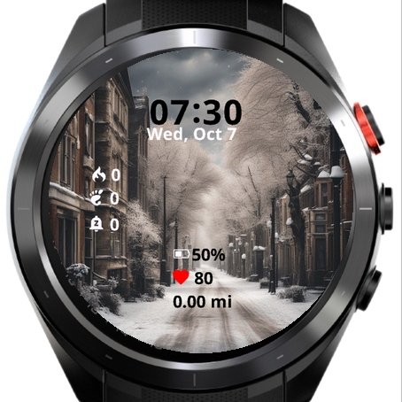 Winter on the street · Screenshot 2