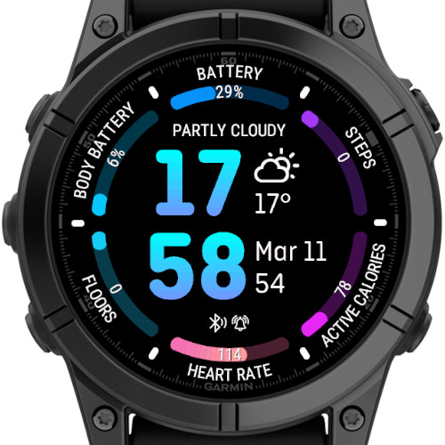 HexaCore Watch Face · Screenshot 1