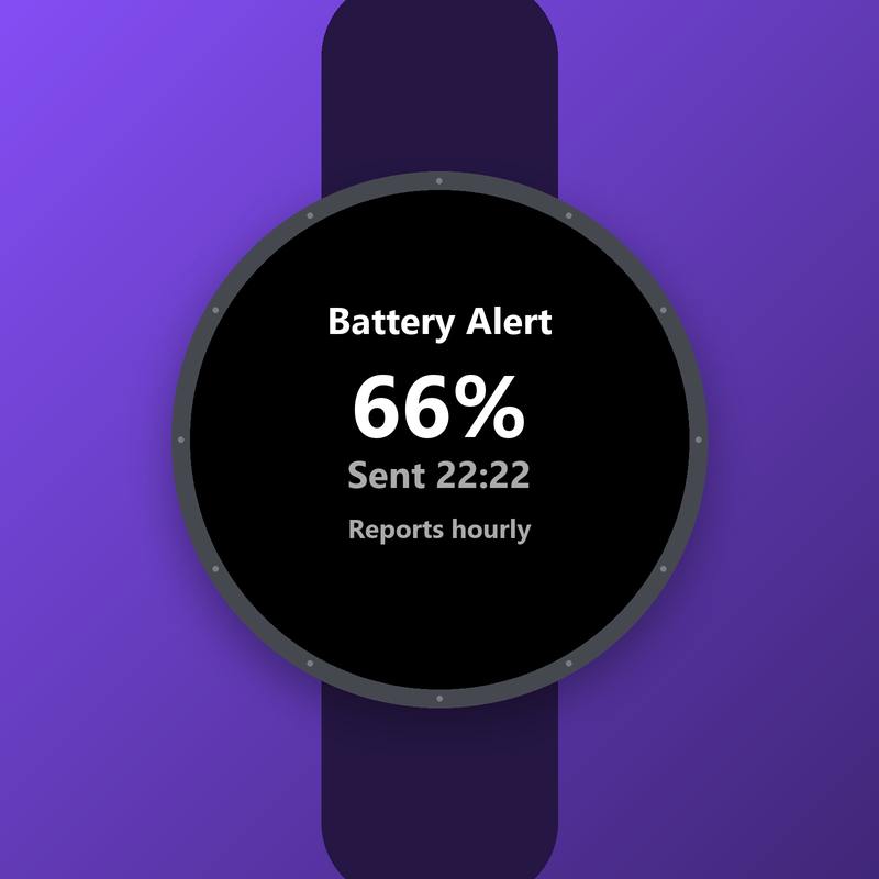 Battery Alert · Snímek obrazovky 0