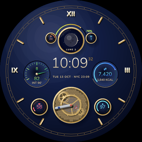 Grande Lune – Moonphase & Movement Face · Screenshot 3