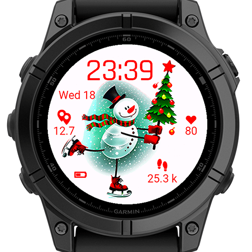 Christmas Skating Snowman G · Screenshot 4
