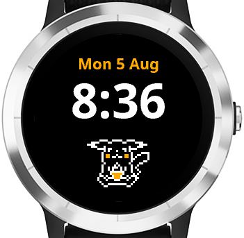 Pikachu Watchface · Screenshot 1