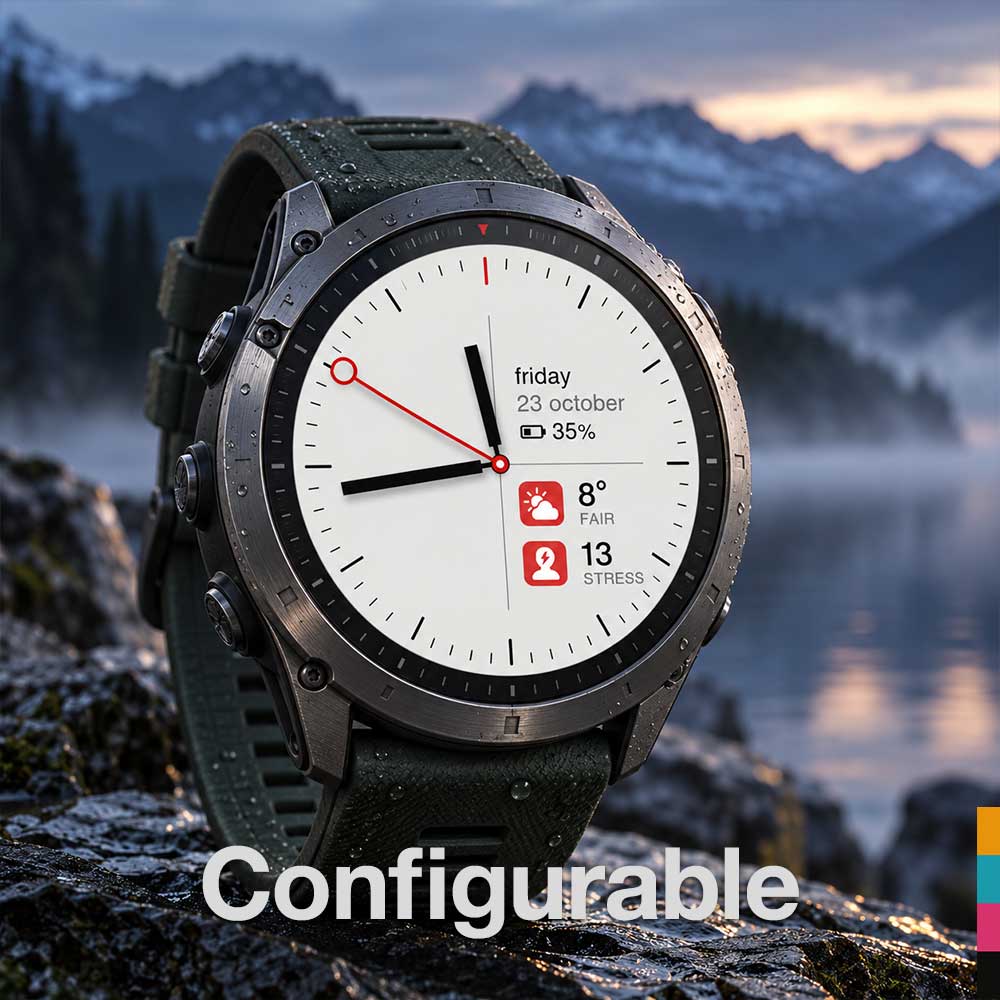 FAHRPLAN PRO · Railway Clock Watch Face with Data · Screenshot 3