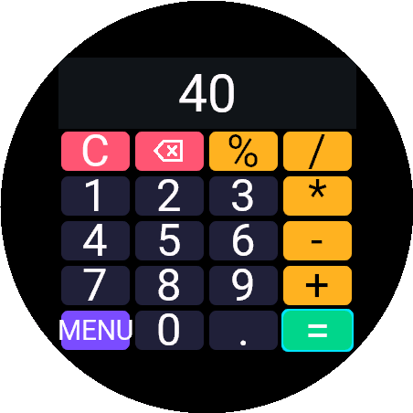 Scientific calculator · Screenshot 0