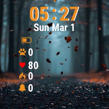 Forest Leaves Falling · Screenshot 1