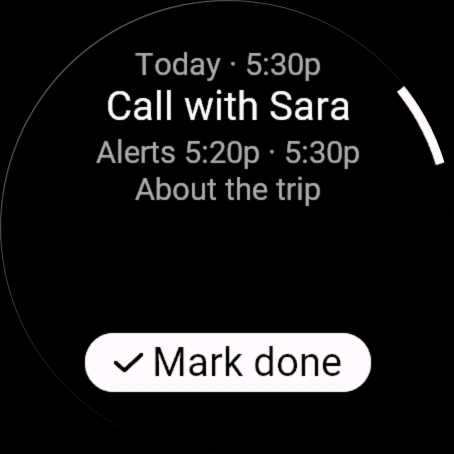Weko - Reminders on your wrist · Screenshot 2