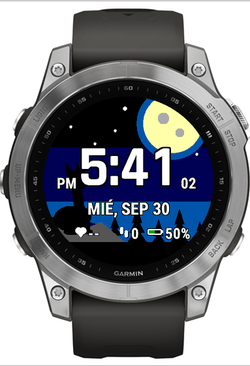 Howling Wolf - Halloween Watch Face · Screenshot 4