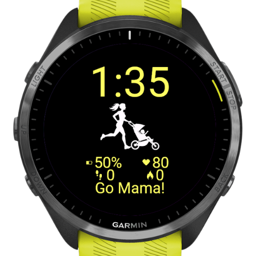 Running Mom – Jogging Stroller Watch Face · Screenshot 3