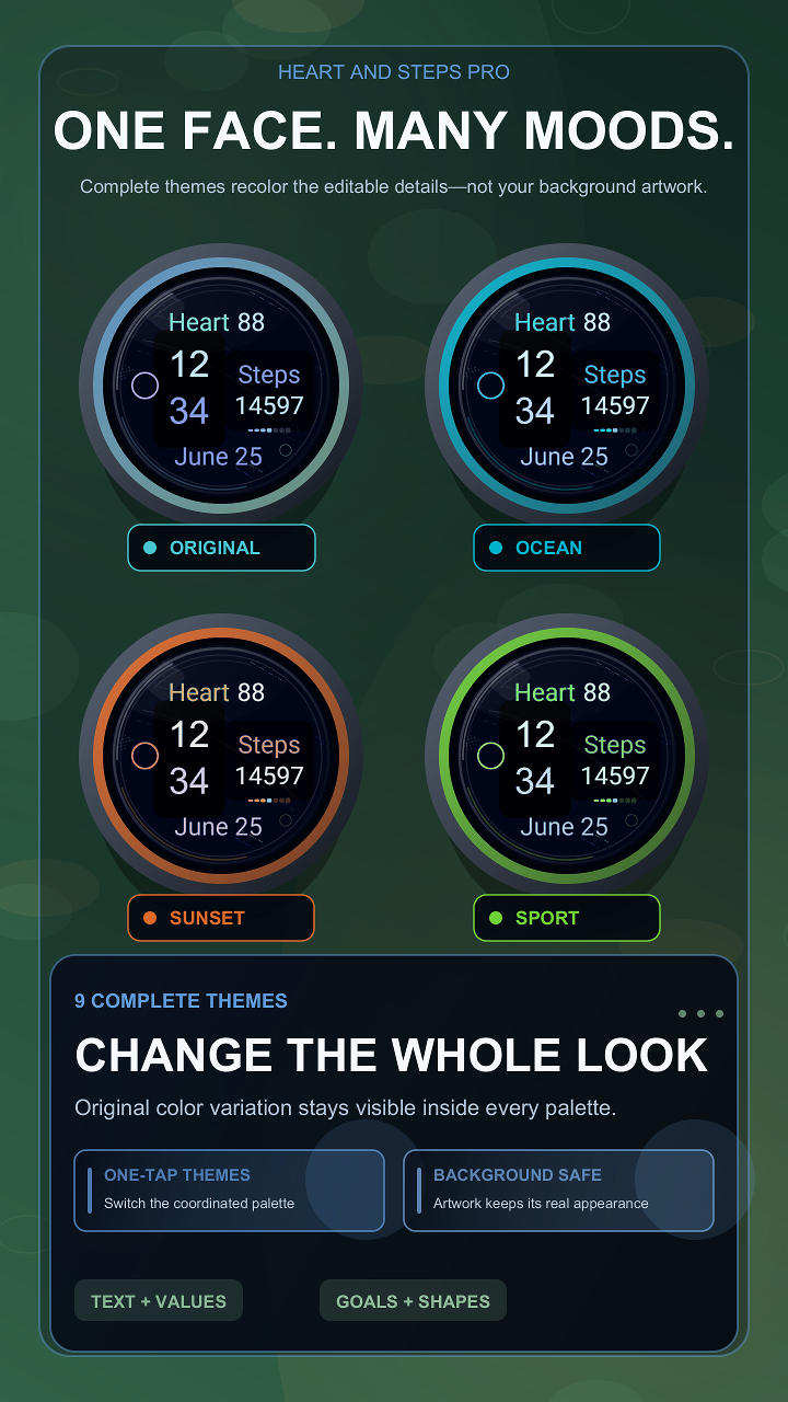 Heart and Steps Pro · Screenshot 1