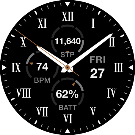Old Money Analog FaceWatch · Screenshot 2