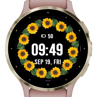Sunflower Wreath · Screenshot 0