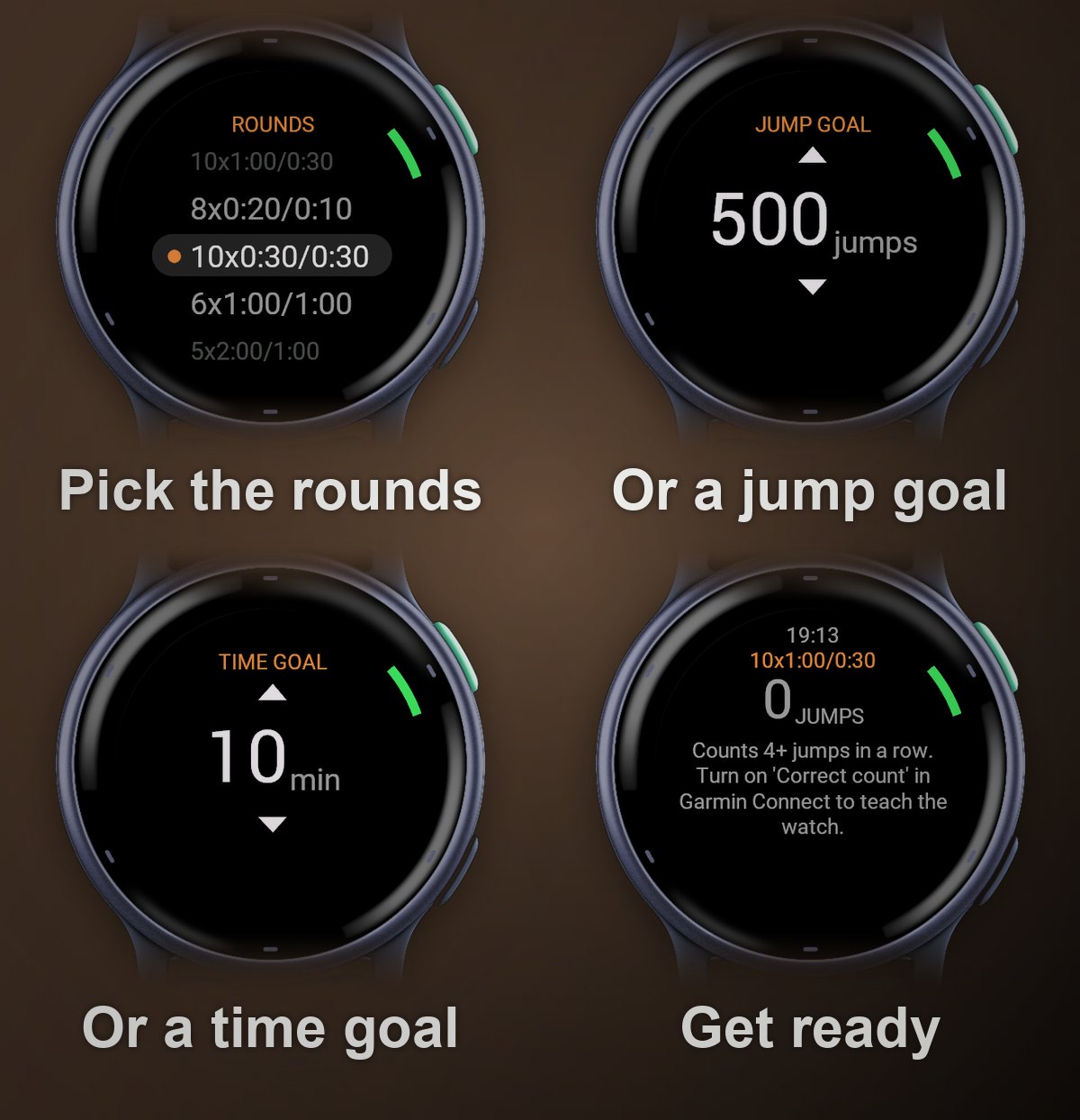Jump Rope Tracker - Σχοινάκι, μετρητής αλμάτων · Στιγμιότυπο 1
