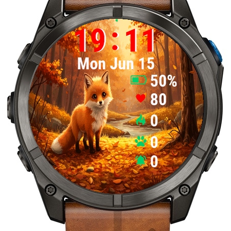 Fox Forest Autumn Leaves · Screenshot 1