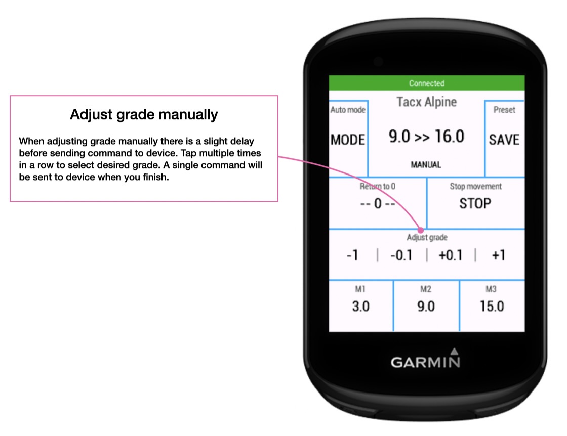 Alpine Grade Control · Screenshot 1