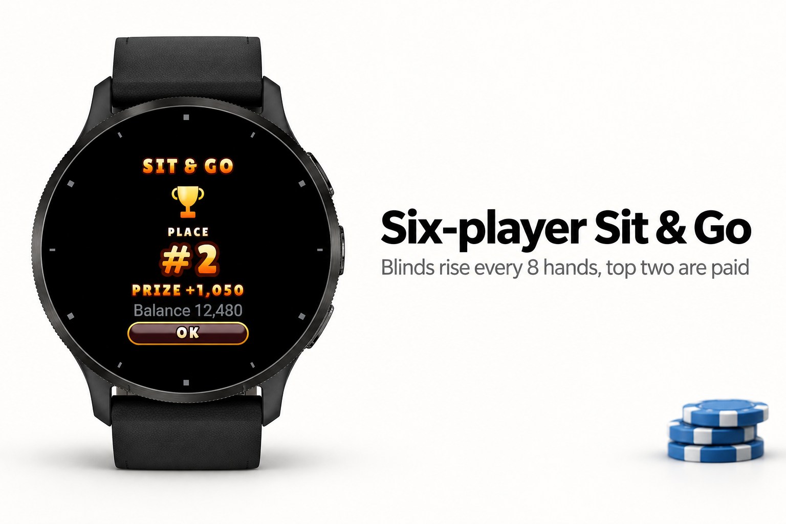 Poker - Texas Hold'em with AI coach · Screenshot 2