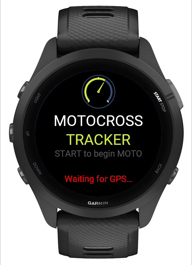 Motocross Tracker · Screenshot 0