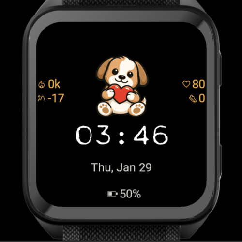 Puppy Love – Valentines Day Watch Face 3