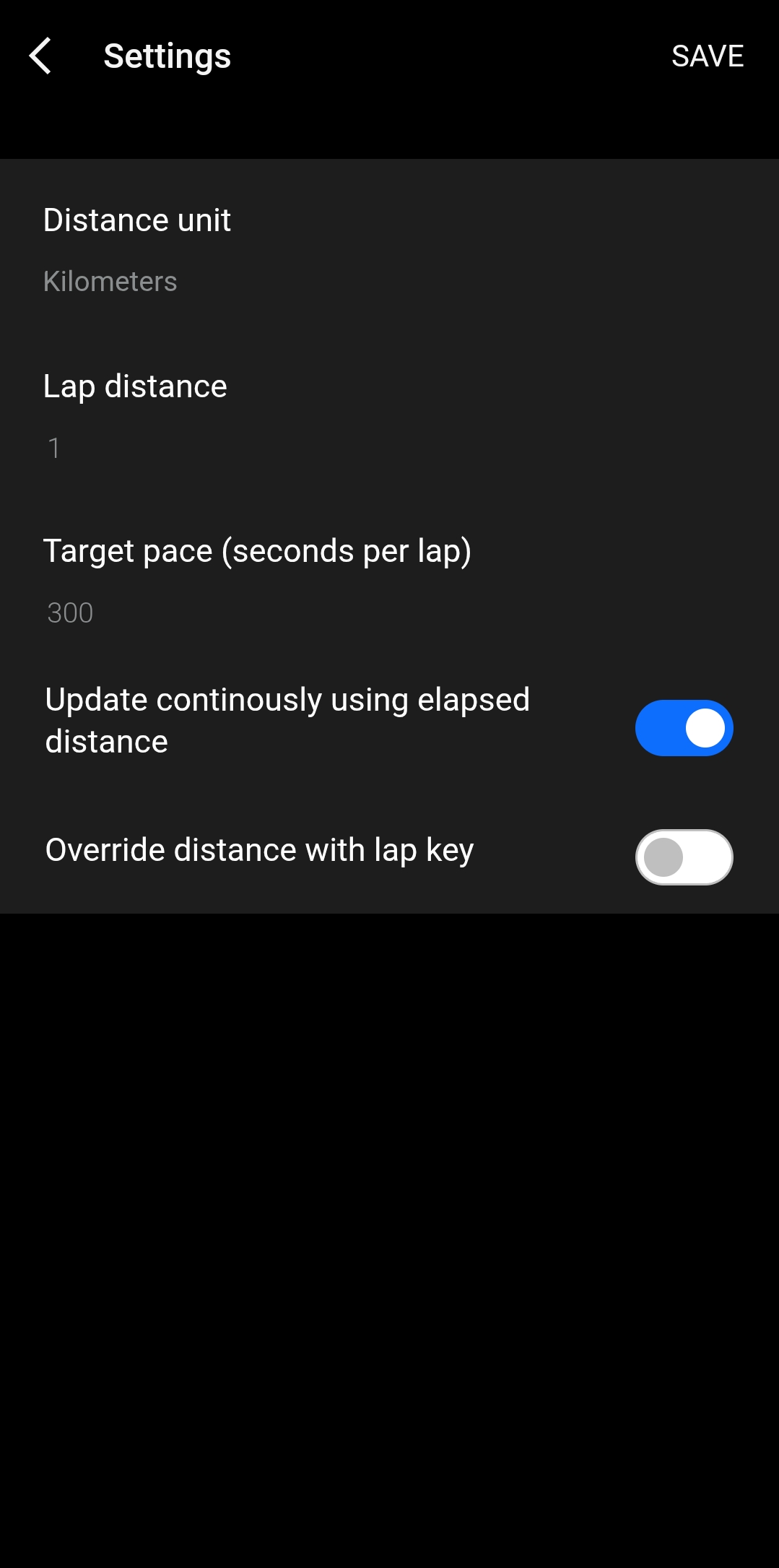 OnPace · Screenshot 2
