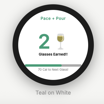 Pace + Pour · Screenshot 3