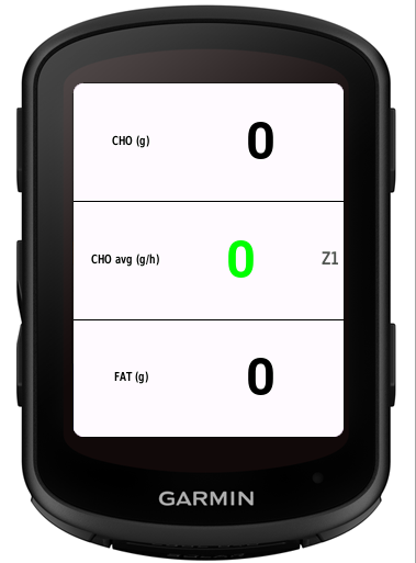 CHO/FAT Metabolic · Screenshot 1
