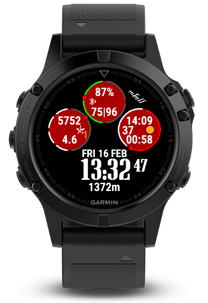 HandsZero watch face screenshot 2