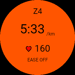 Run Cue: Running Pace & Heart Rate Zones · Screenshot 2
