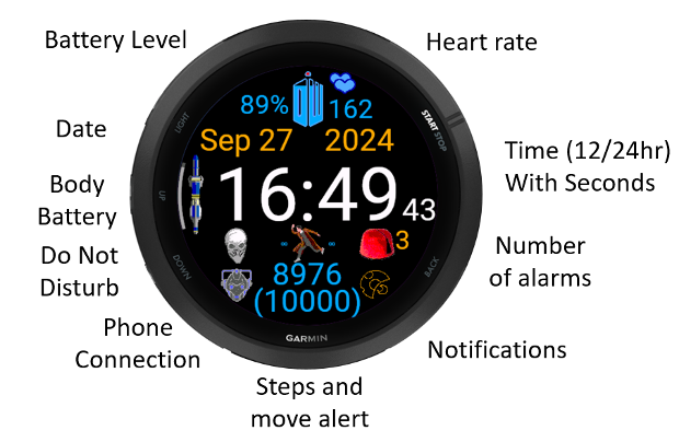 Whovian watchface · Screenshot 1