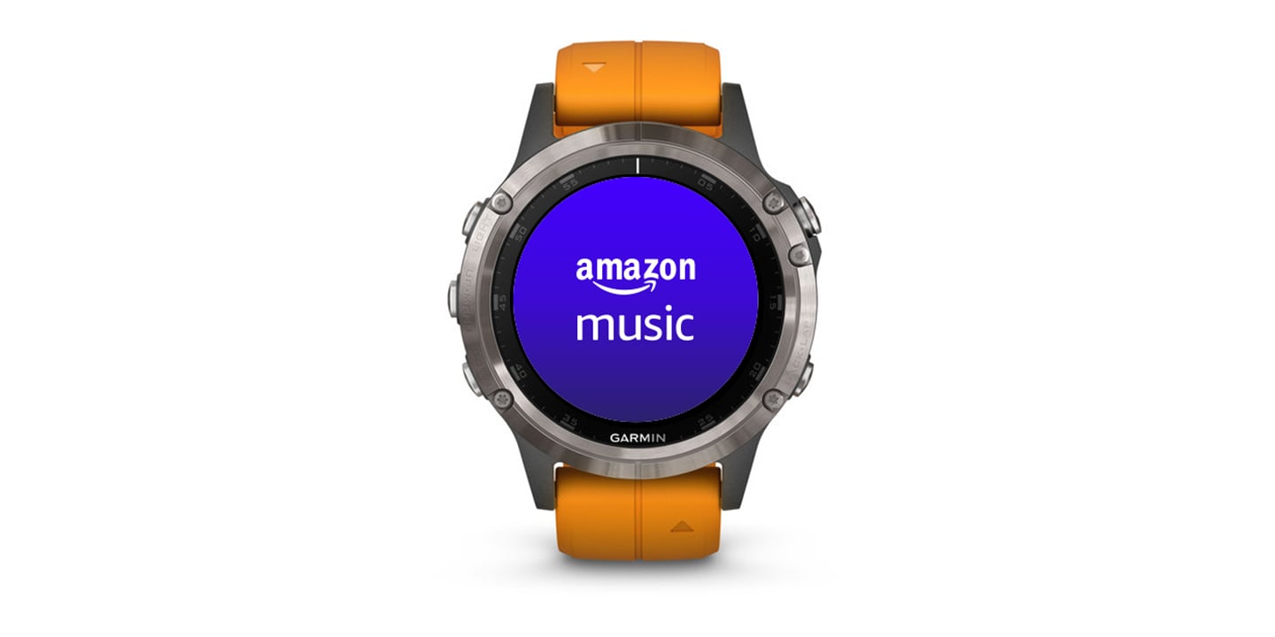 Amazon music garmin orders fenix 5 plus