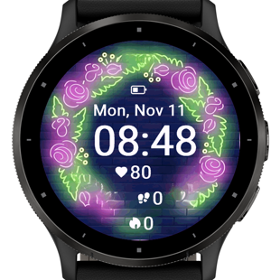 Neon Wreath · Screenshot 1