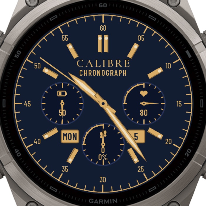CALIBRE – Analog Chronograph · Screenshot 2