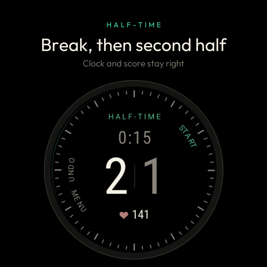 goal goal goal!: Football & Futsal Score · Screenshot 3