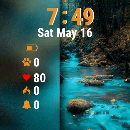 River Woods Rocks Trees · Screenshot 1
