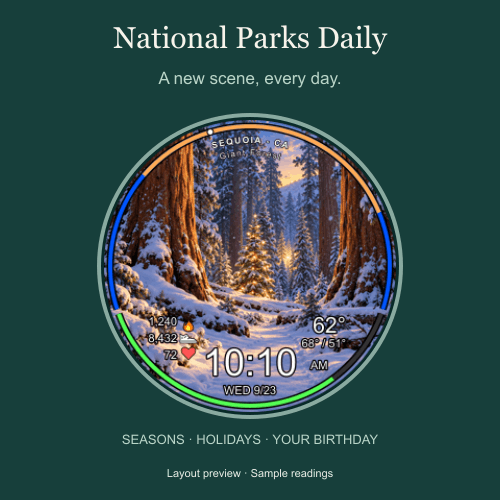 National Parks Daily · Screenshot 3