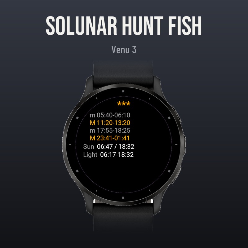 Solunar Hunt Fish · Screenshot 2
