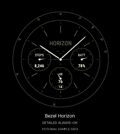 Bezel Horizon · Screenshot 1